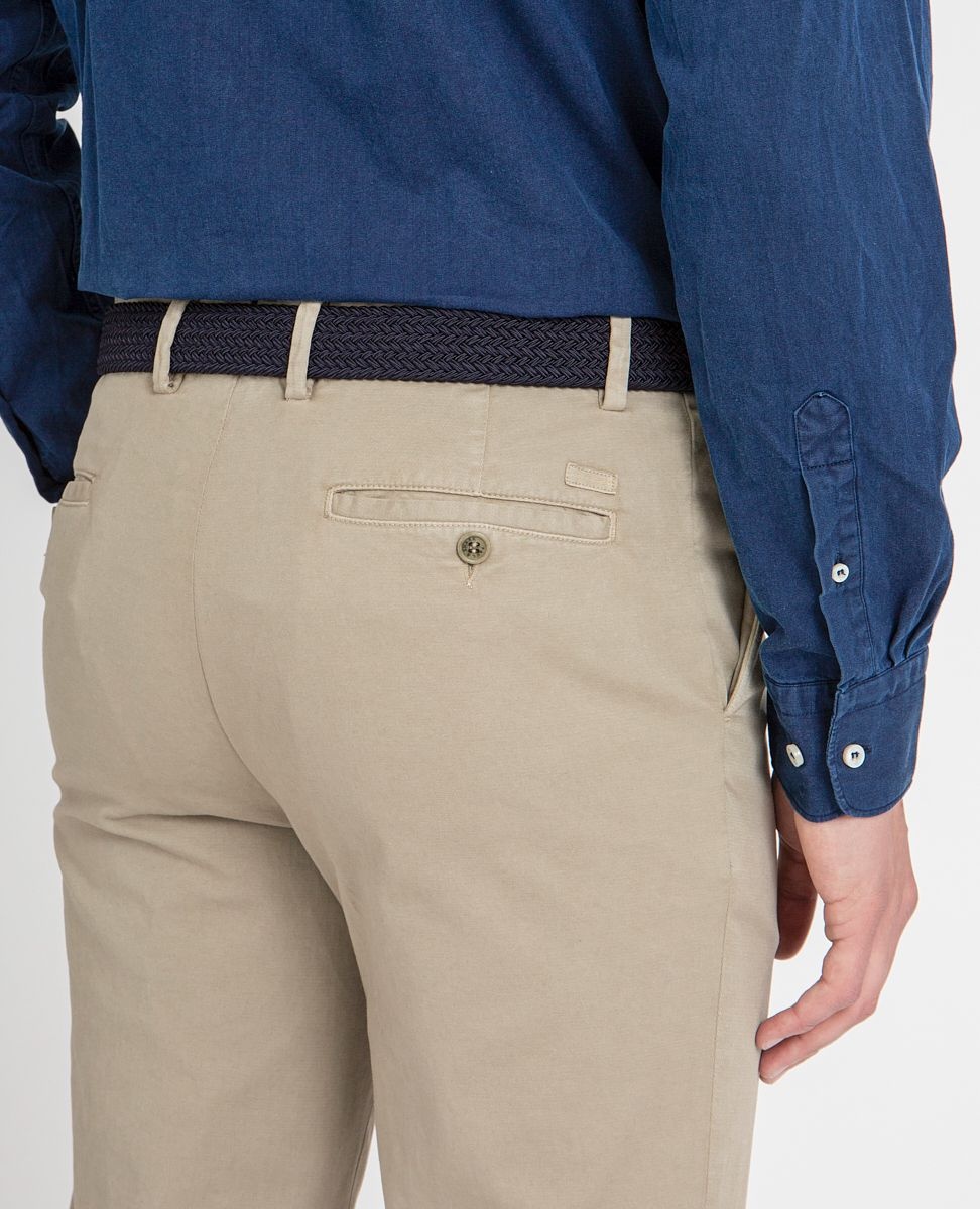 Stretch organic cotton soft touch trousers - 5