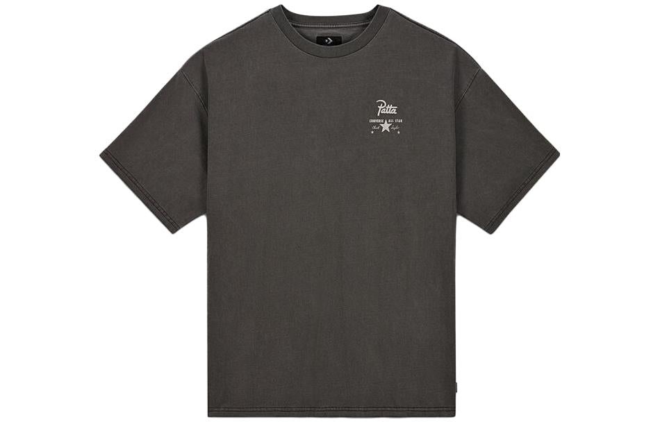 Converse x Patta Four-Leaf Clover Short Sleeve T-Shirt 'Black' 10024663-A01 - 1