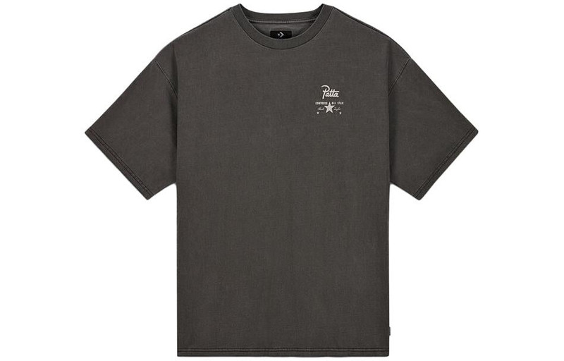Converse x Patta Four-Leaf Clover Short Sleeve T-Shirt 'Black' 10024663-A01 - 1