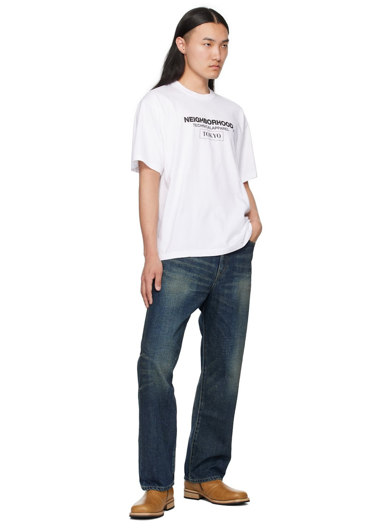 NEIGHBORHOOD Blue Washed DP Basic Jeans outlook