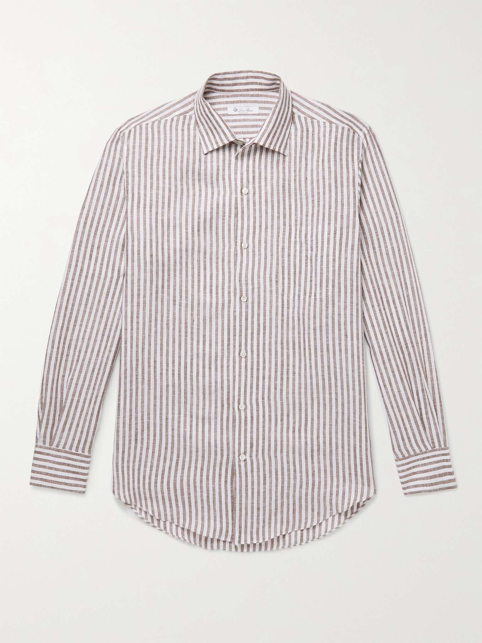 Striped Linen Shirt - 1