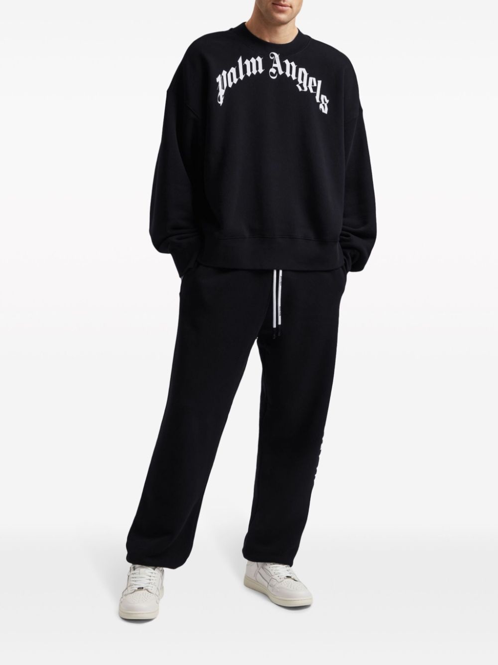 logo-print drawstring sweatpants - 2