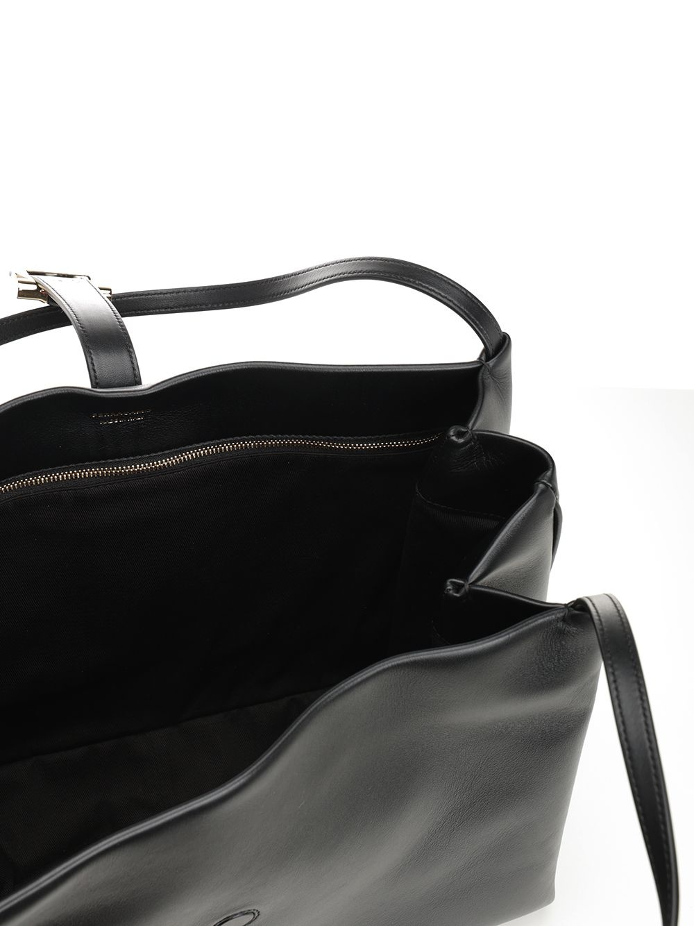 Tote Medium Gancino Shoulder Bags Black - 4