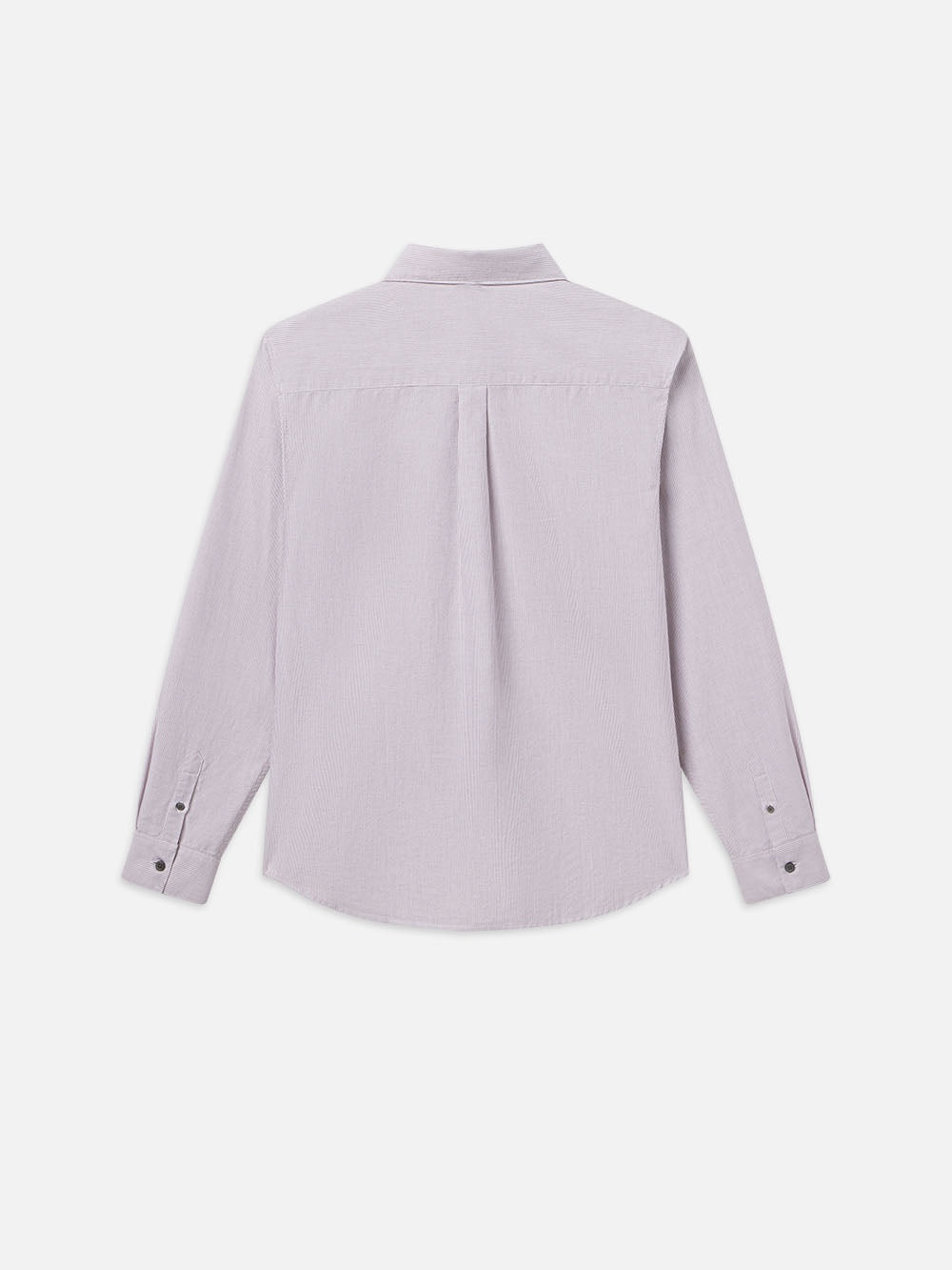 Classic Oxford Shirt in Lavender Stripe - 3