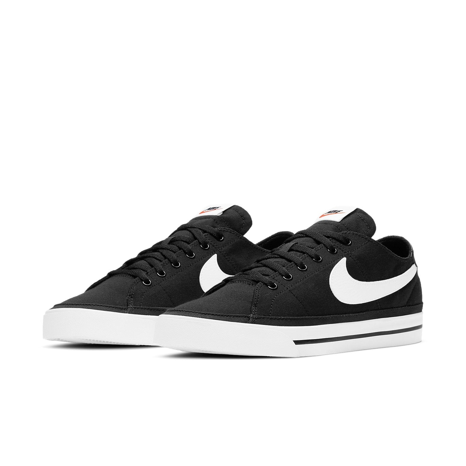 Nike Court Legacy Canvas 'Black White' CW6539-002 - 3