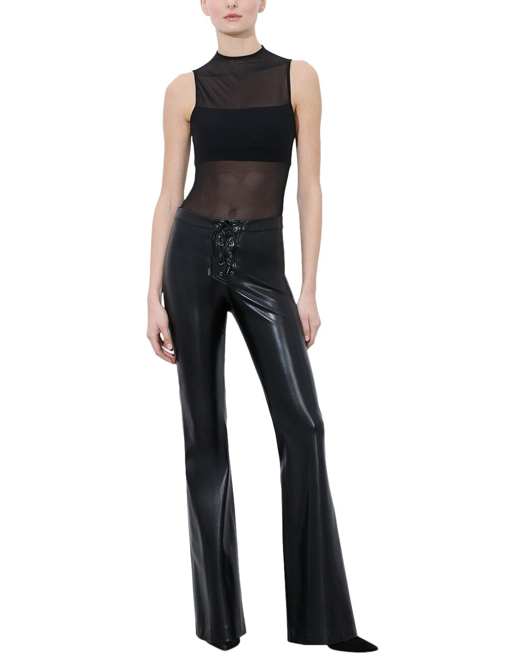 alice + olivia Ravyn Up Bootcut Pant - 3