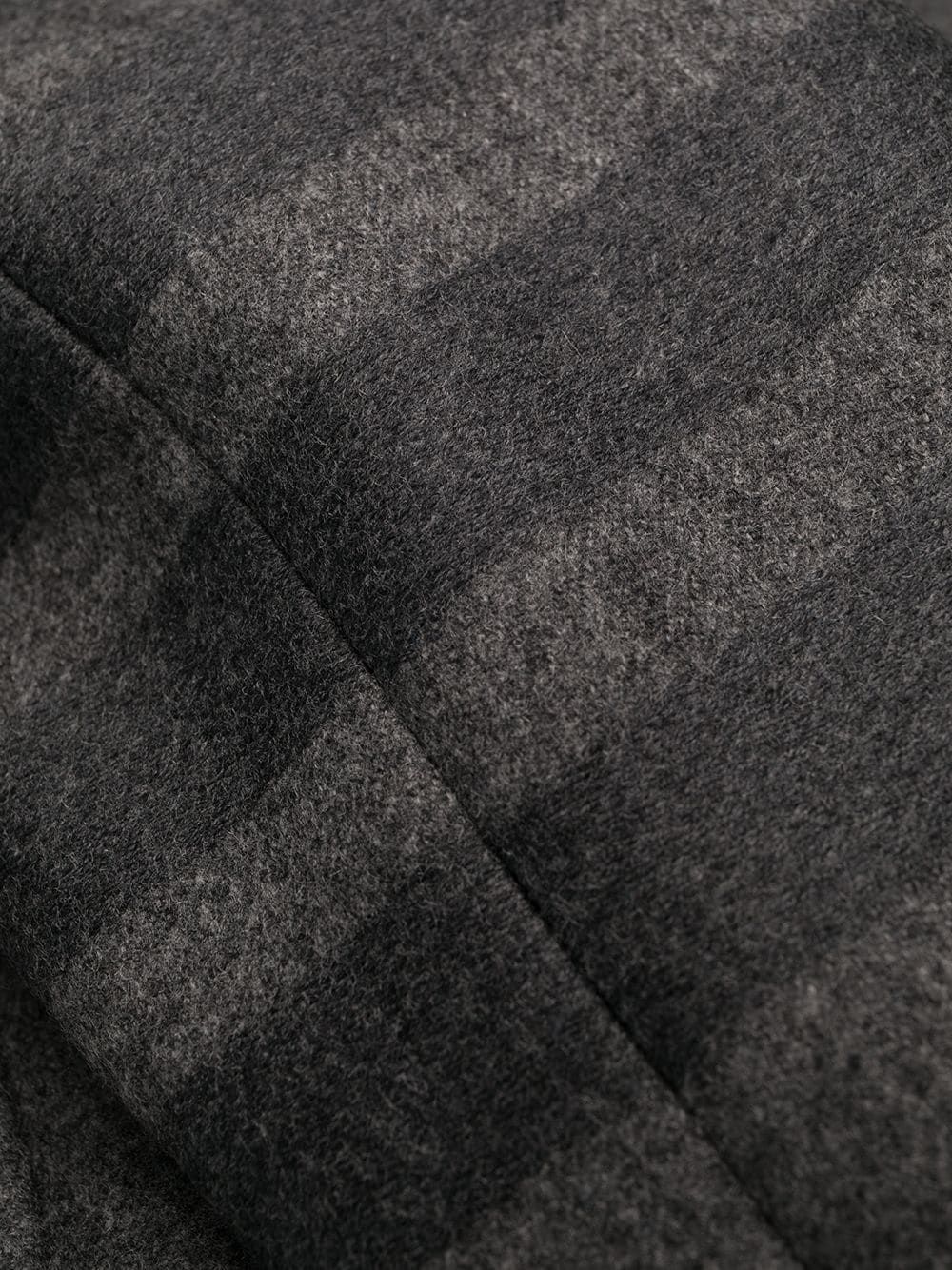 tonal 4-Bar double-breasted coat - 7