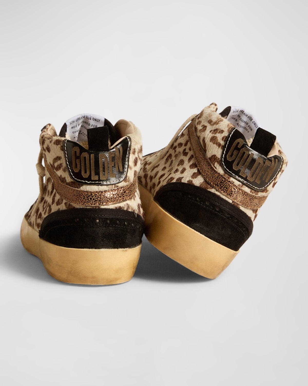 Mid Star Leopard-Print Suede Sneakers - 3