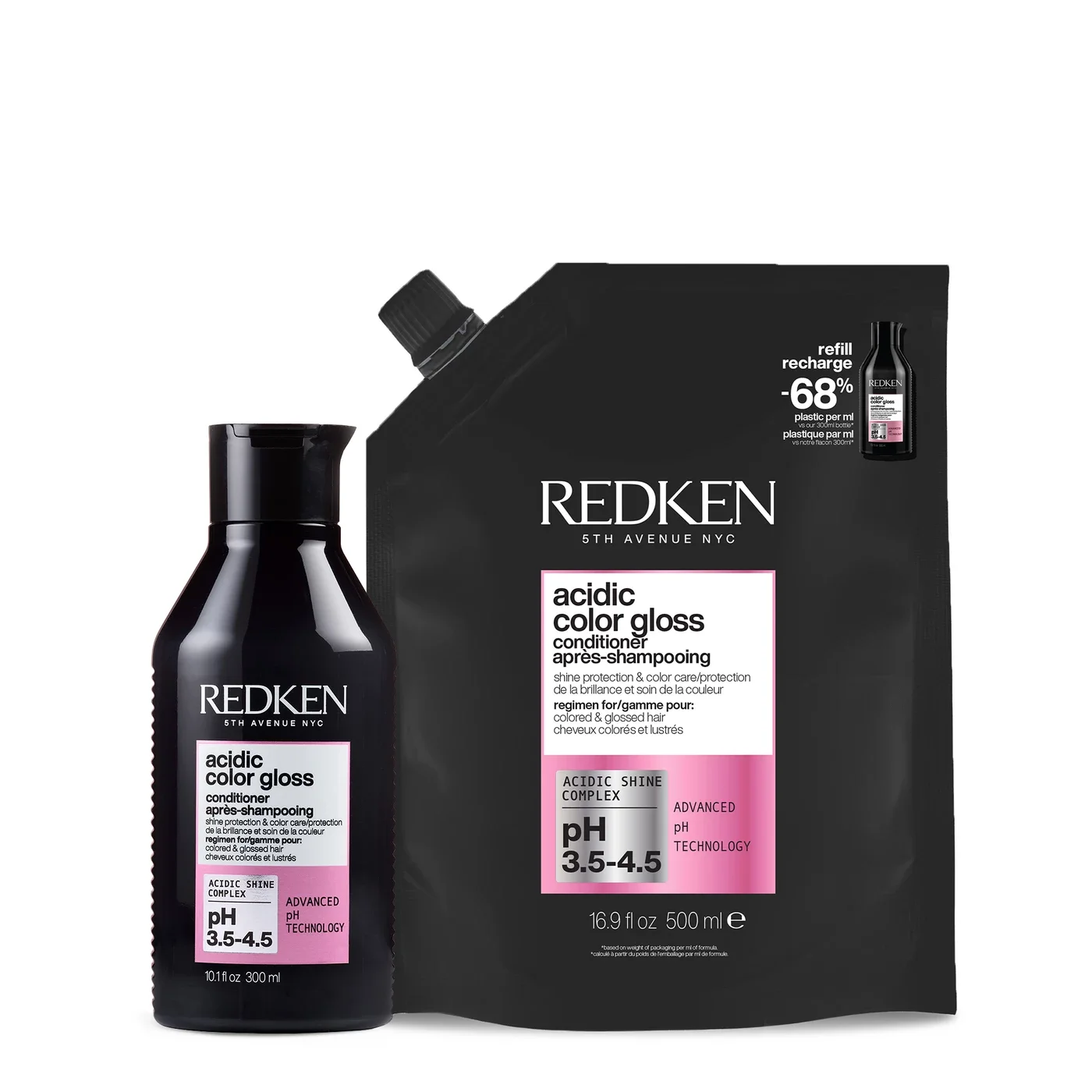 Acidic Color Gloss Conditioner & Refill Duo - 1