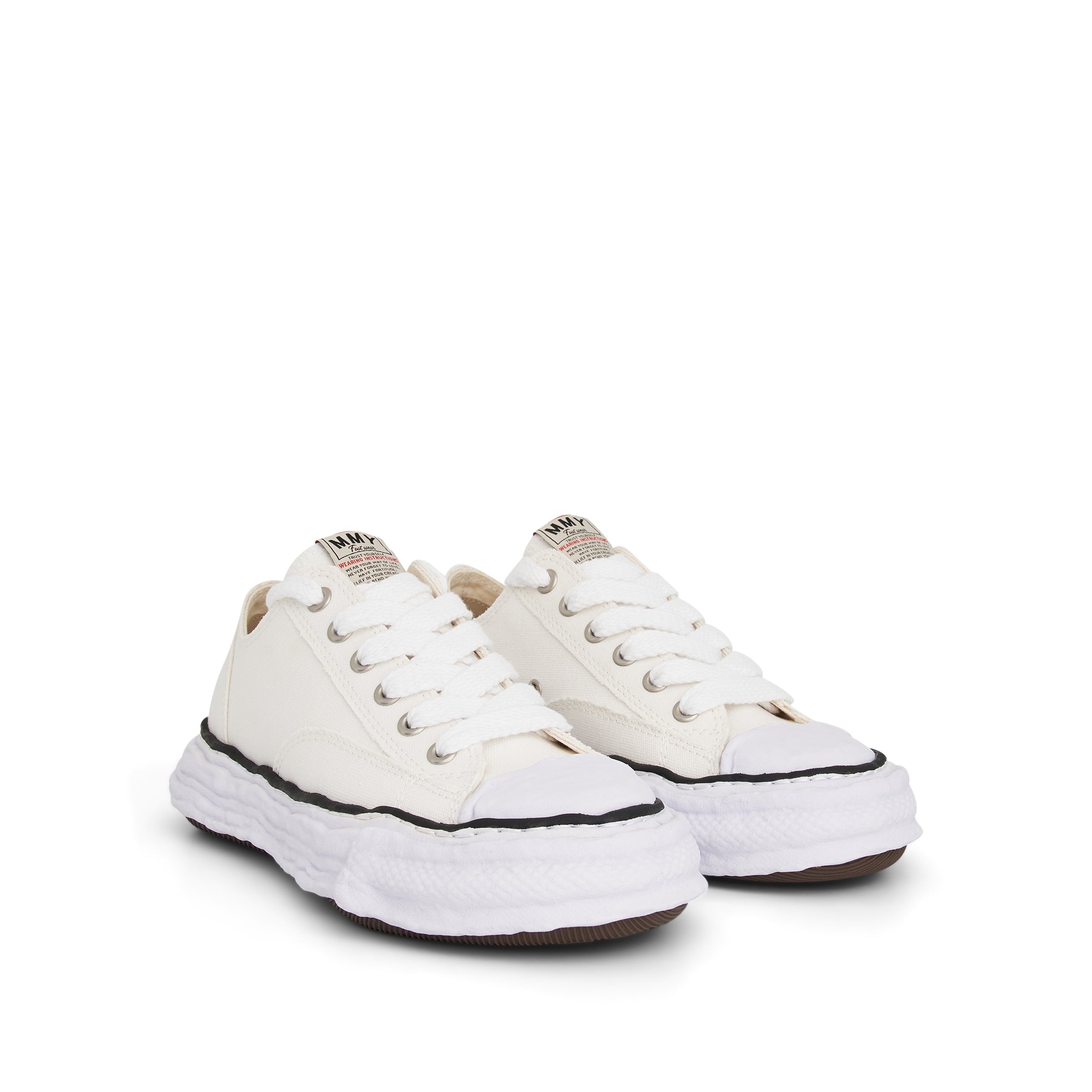Peterson 23 OG Low Top Sneaker in White - 2