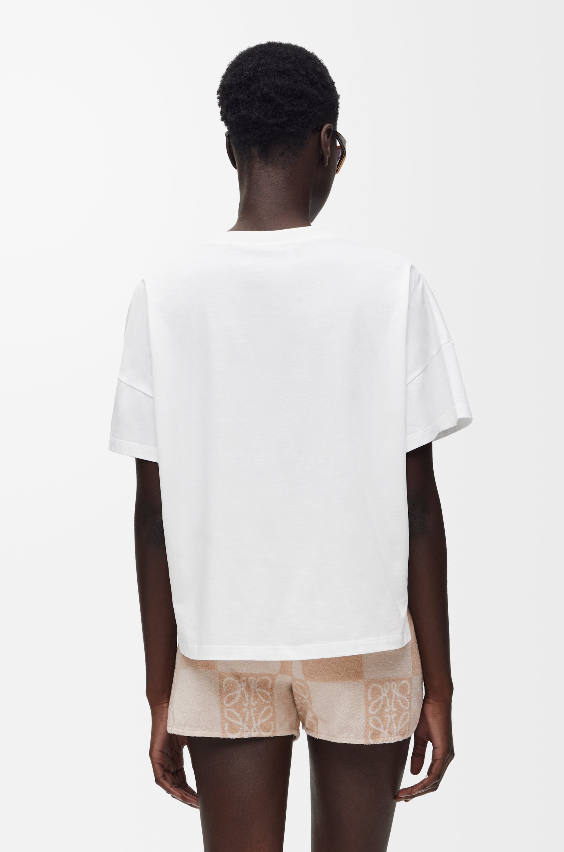 Boxy fit t-shirt in cotton - 4