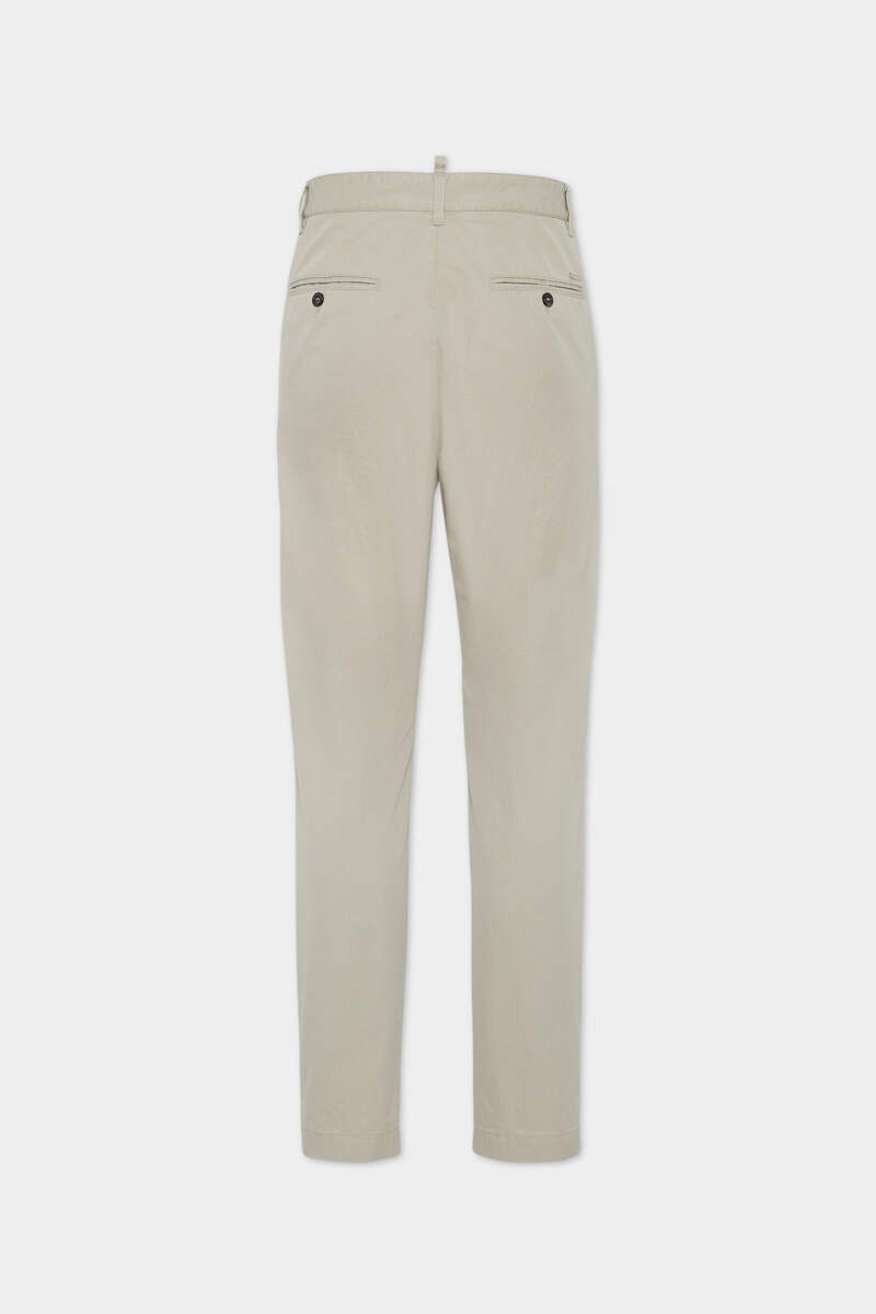 ONE PLEAT COTTON PANT - 2