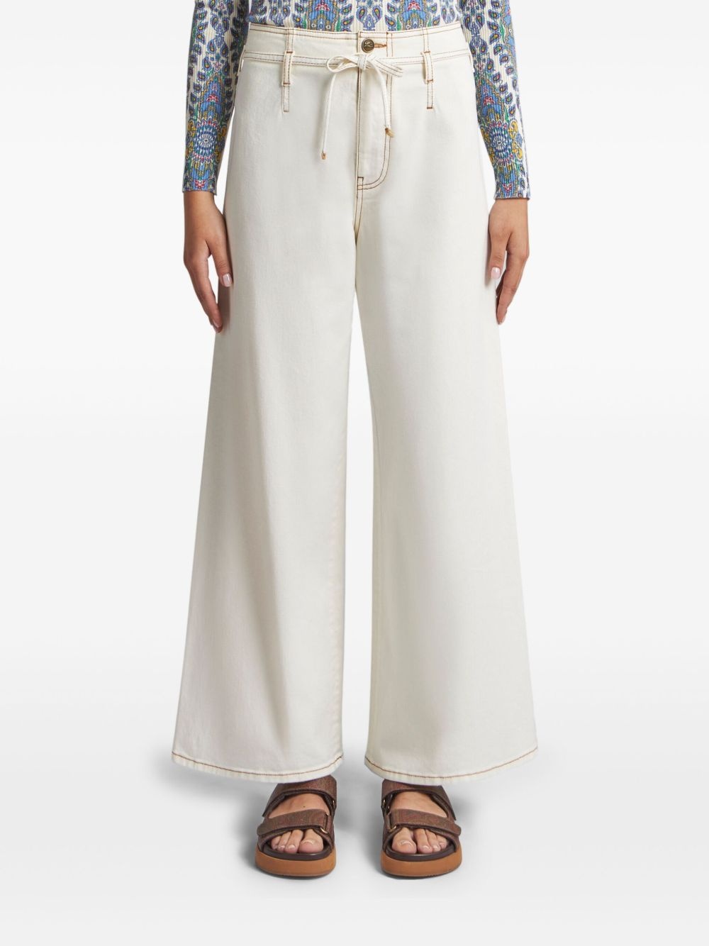 wide-leg jeans - 3