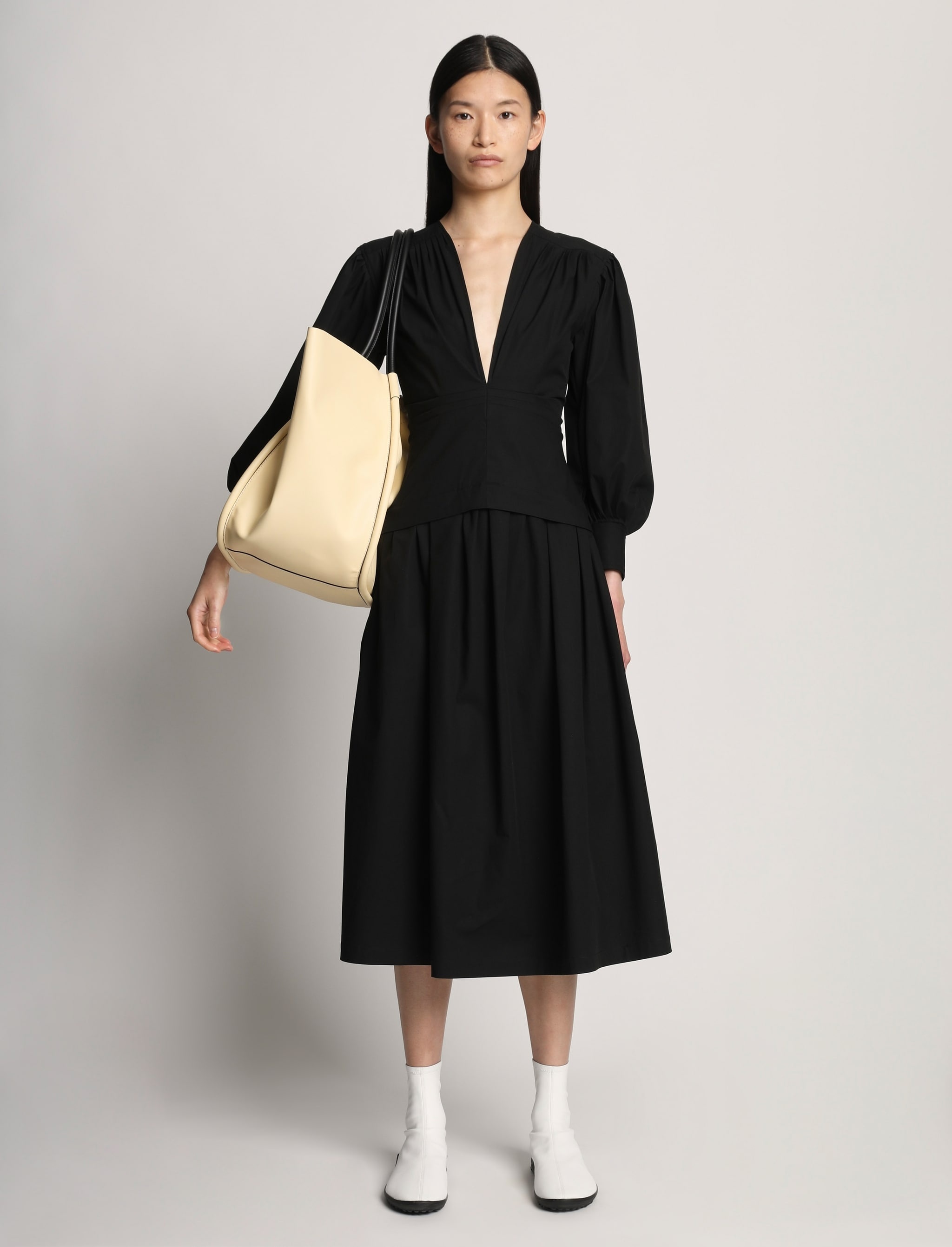 Xl Ruched Tote - 3