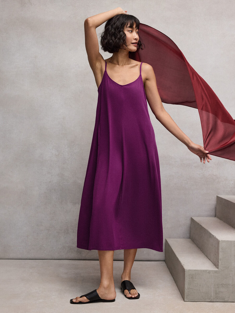 Fine Jersey Lantern Dress 7