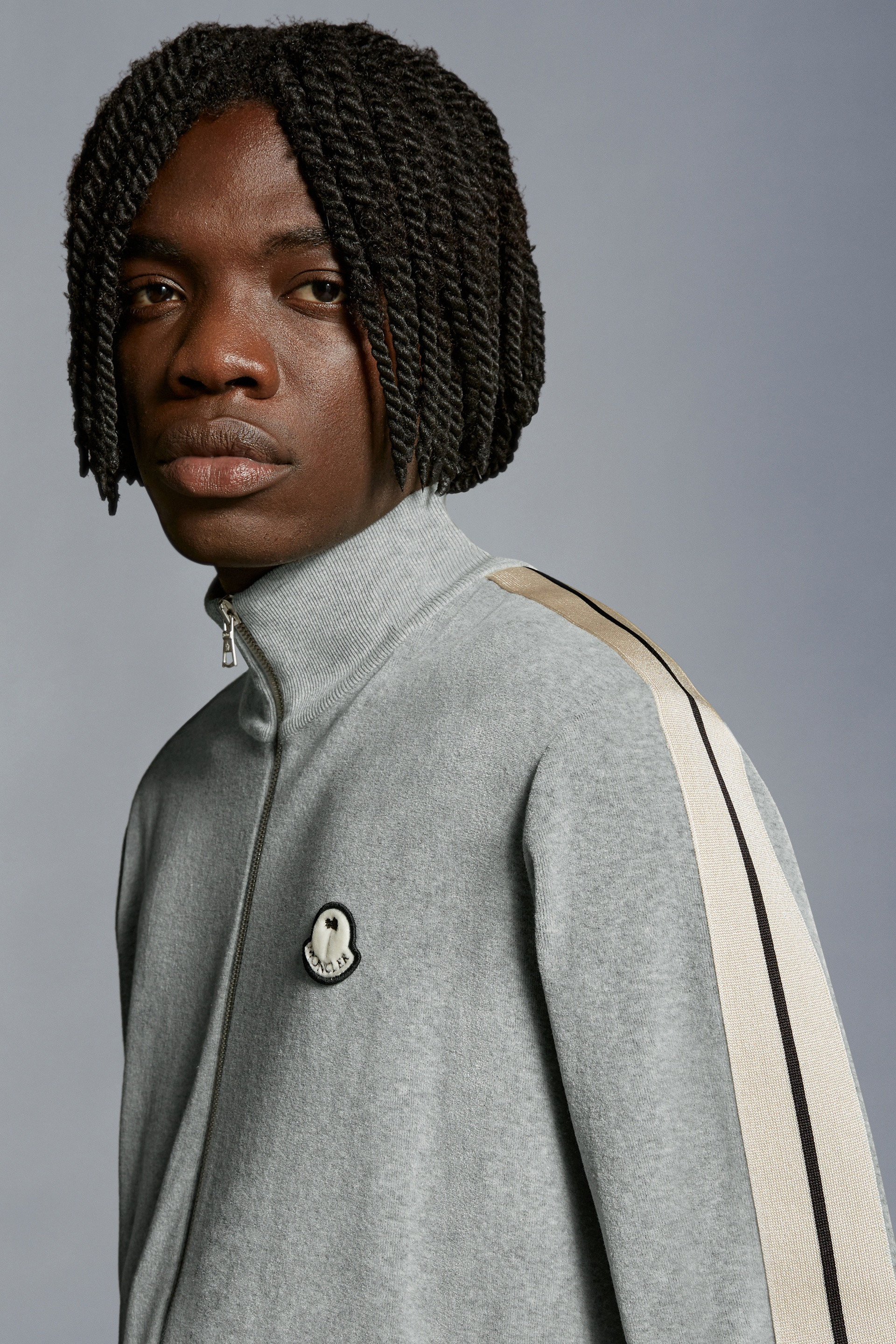 Chenille Zip-Up Sweatshirt - 9