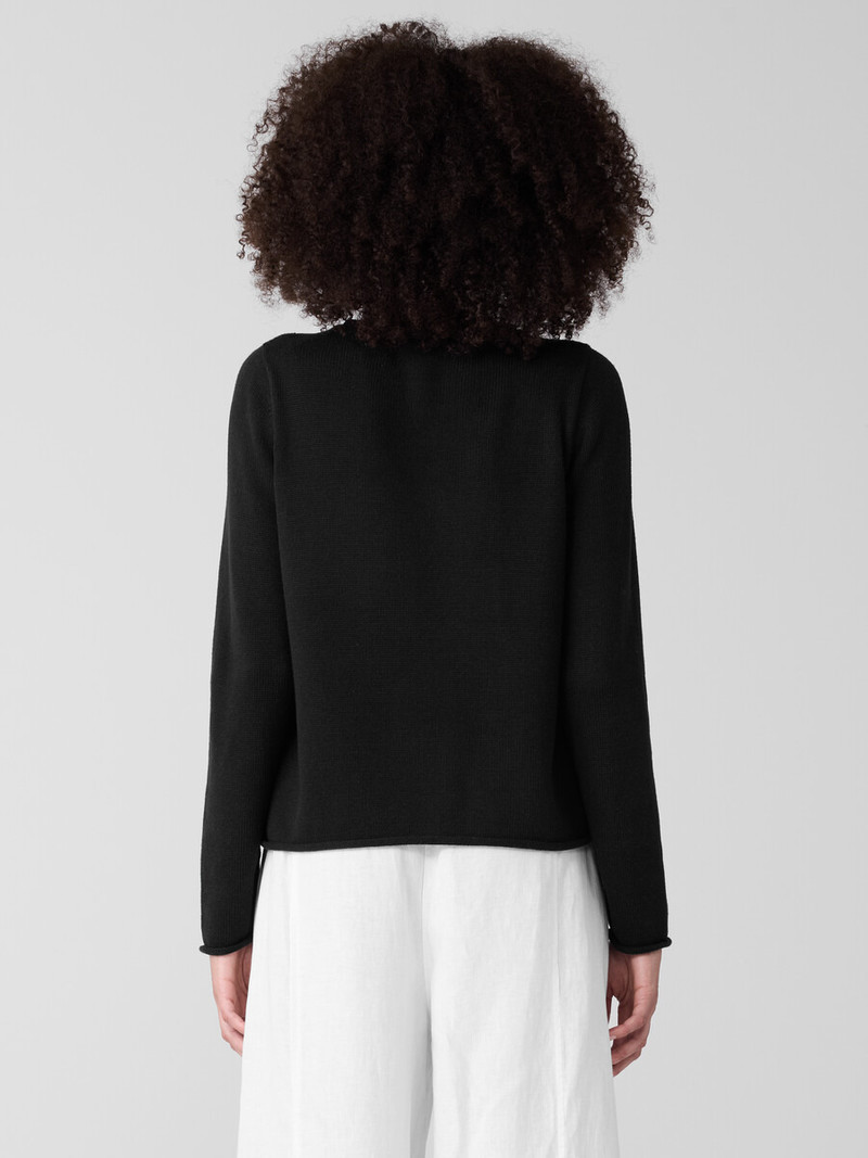 Peruvian Cotton Blend Jewel Neck Top 3