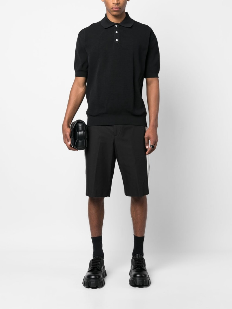 Alexander McQueen side-stripe Bermuda shorts outlook