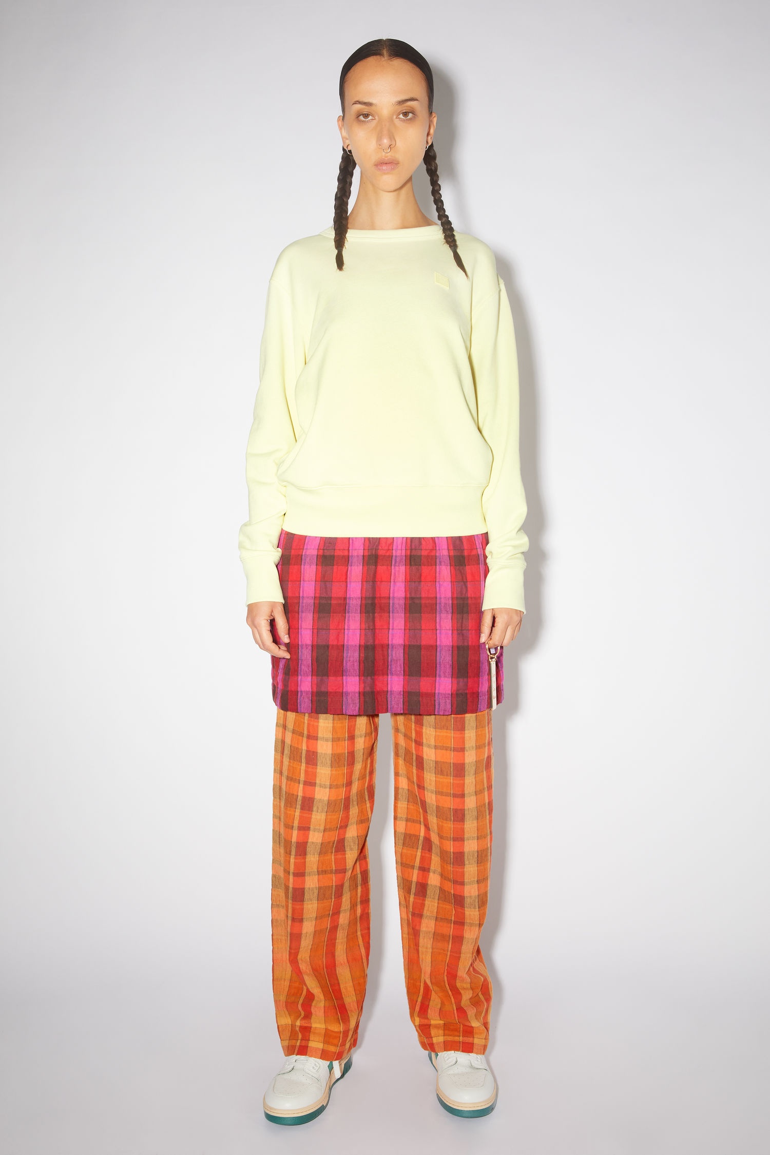 Crew neck sweatshirt - Vanilla yellow - 2