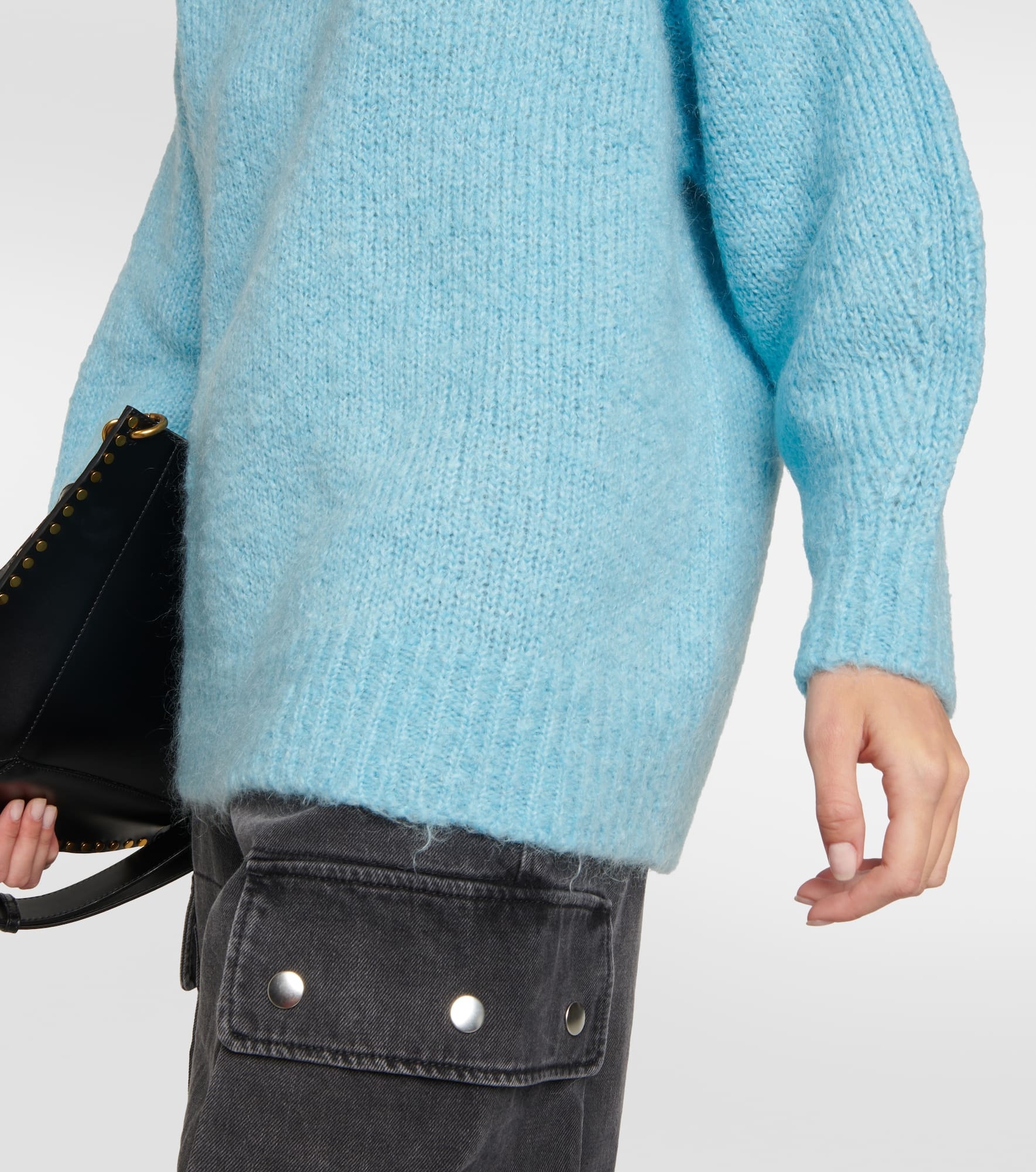 Idol mohair-blend mockneck sweater - 5