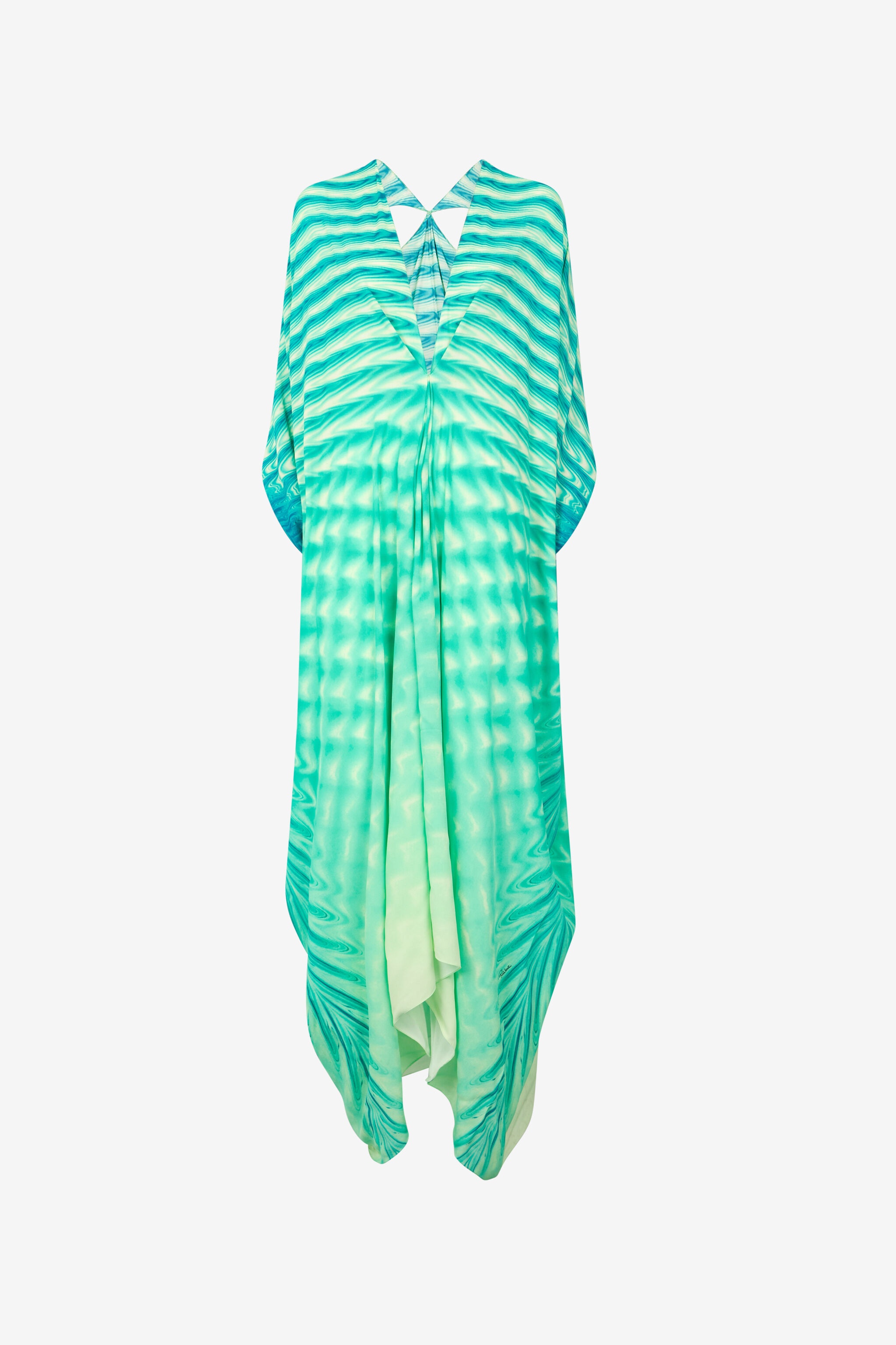 Caftan With All-Over Print - 1