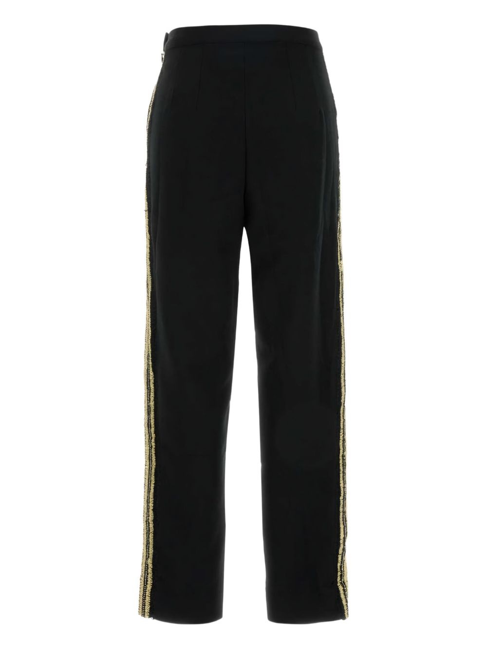 stripe-detail tailored trousers - 2