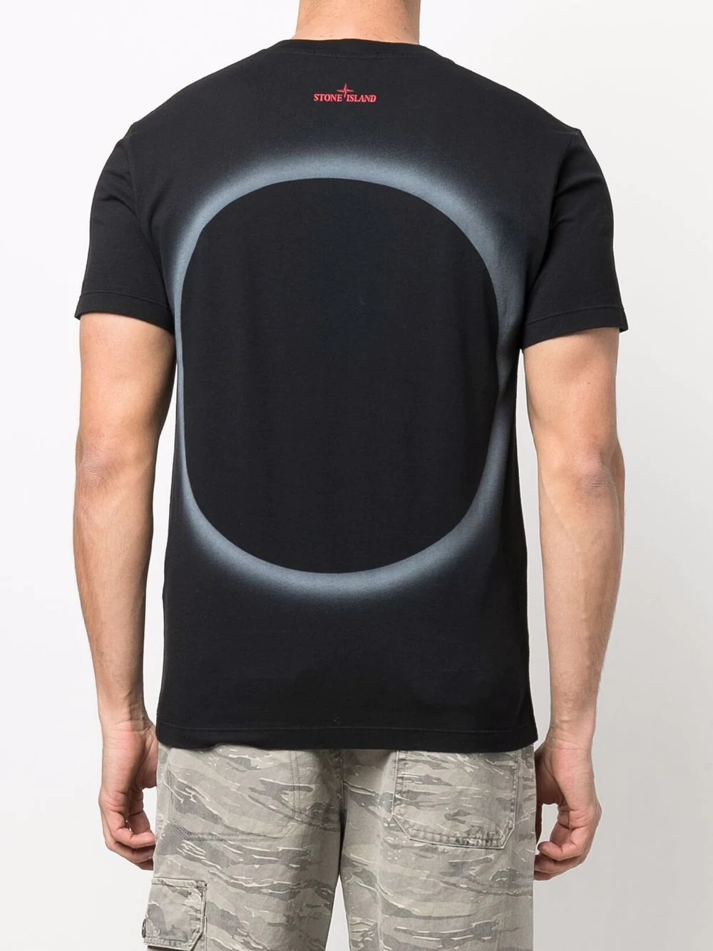 logo-print round-neck T-shirt - 4