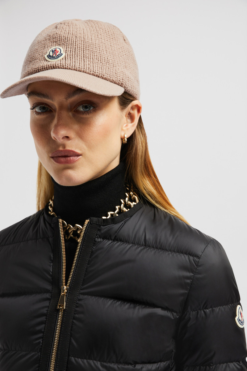 Moncler Knit Cotton Baseball Cap outlook