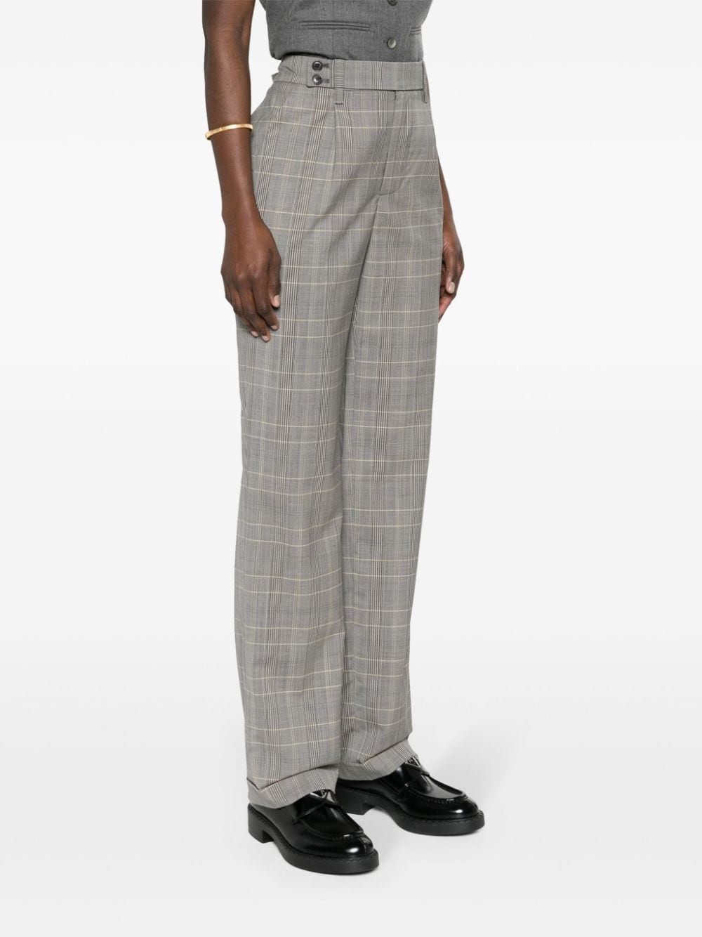 Pura high-waist straight-leg trousers - 3