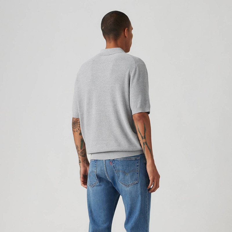 SWEATER KNIT POLO SHIRT 4