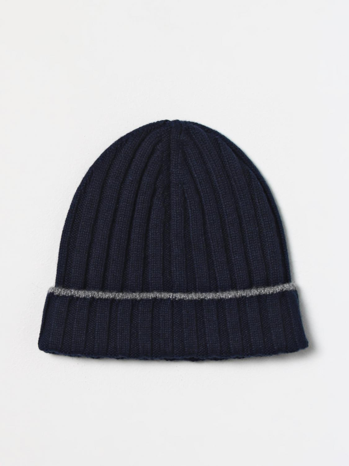 Brunello Cucinelli hat in ribbed cashmere - 2