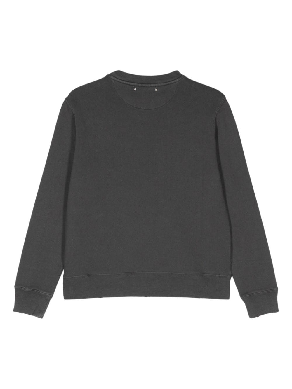crystal-embellished cottom sweatshirt - 2