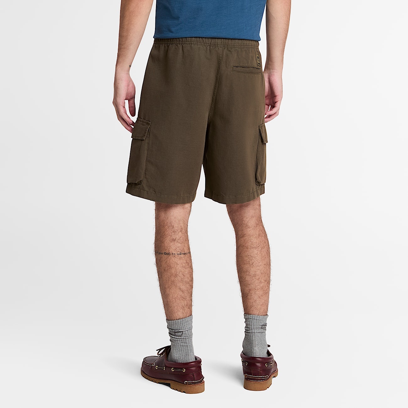 Men's Cotton Linen Utility Short - 5