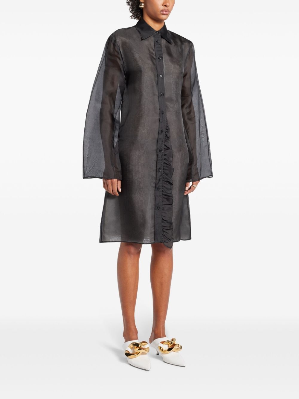 organic silk dress - 3