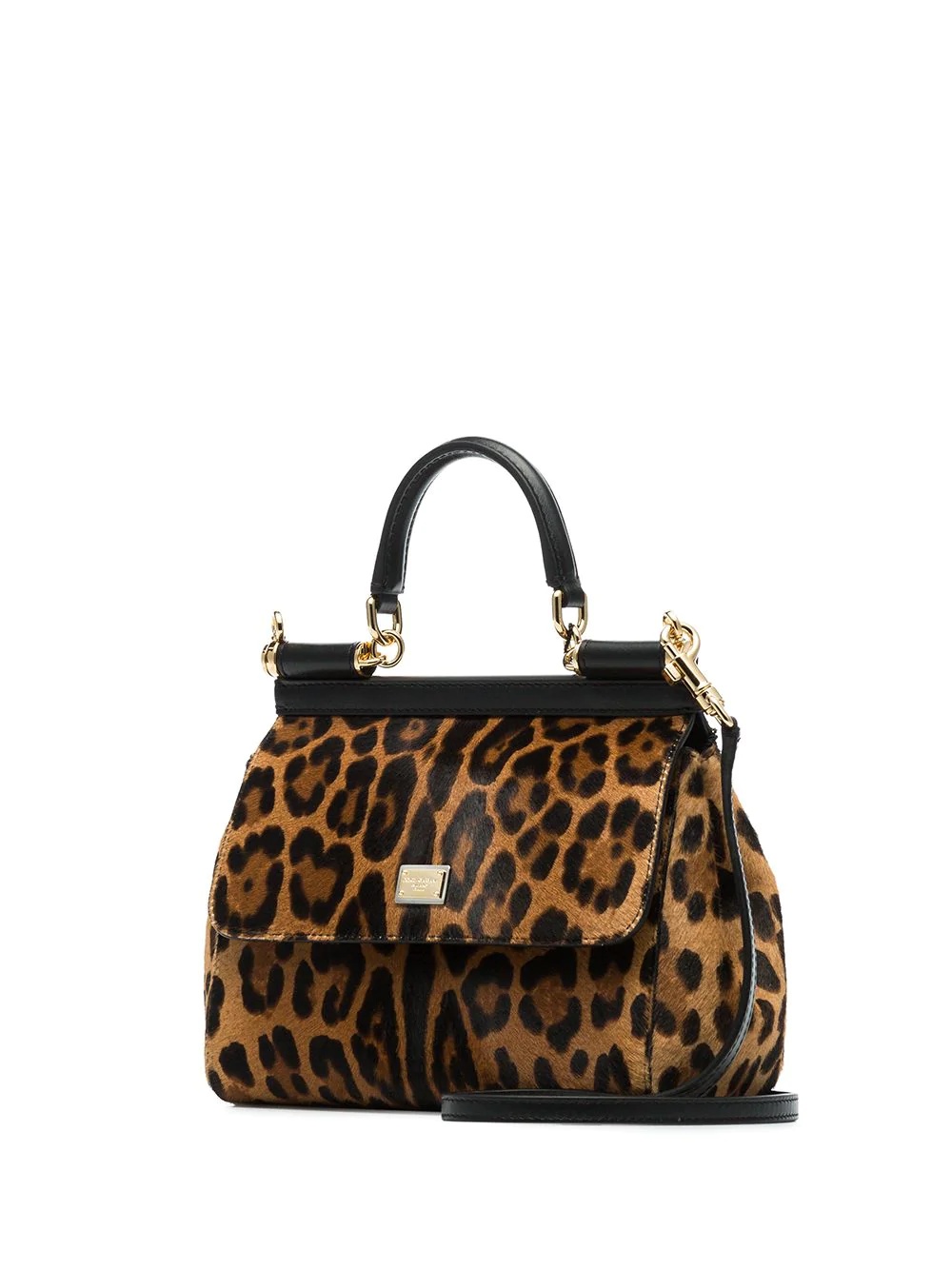 small Sicily leopard-print tote - 4