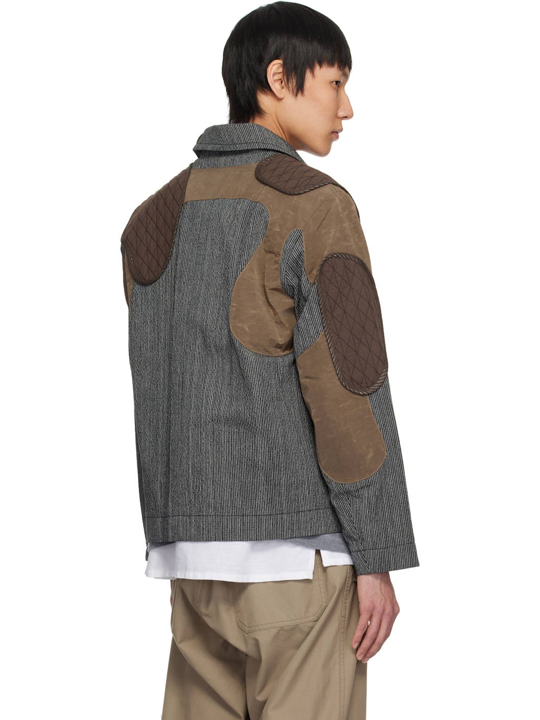 Gray Utility Patch Jacket - 3