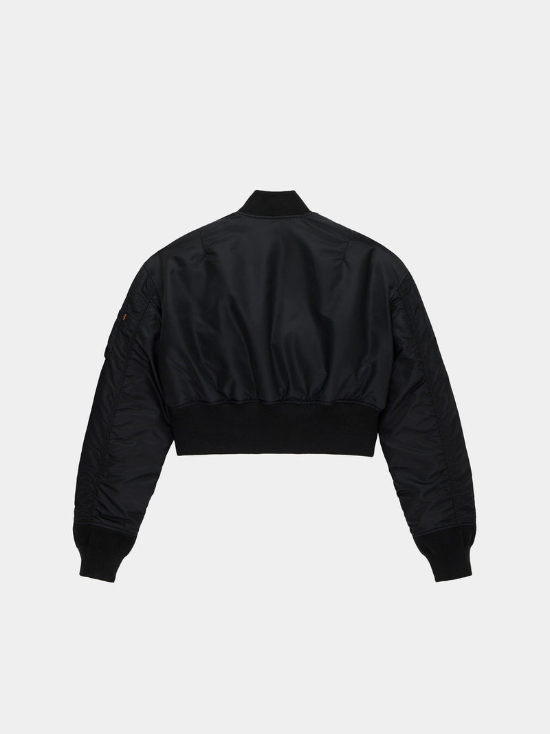 CROPPED MA-1 FLIGHT JACKET WOMENS 5