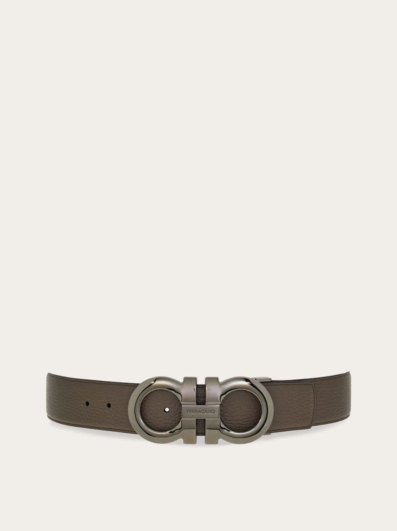 Reversible and adjustable Gancini belt 1