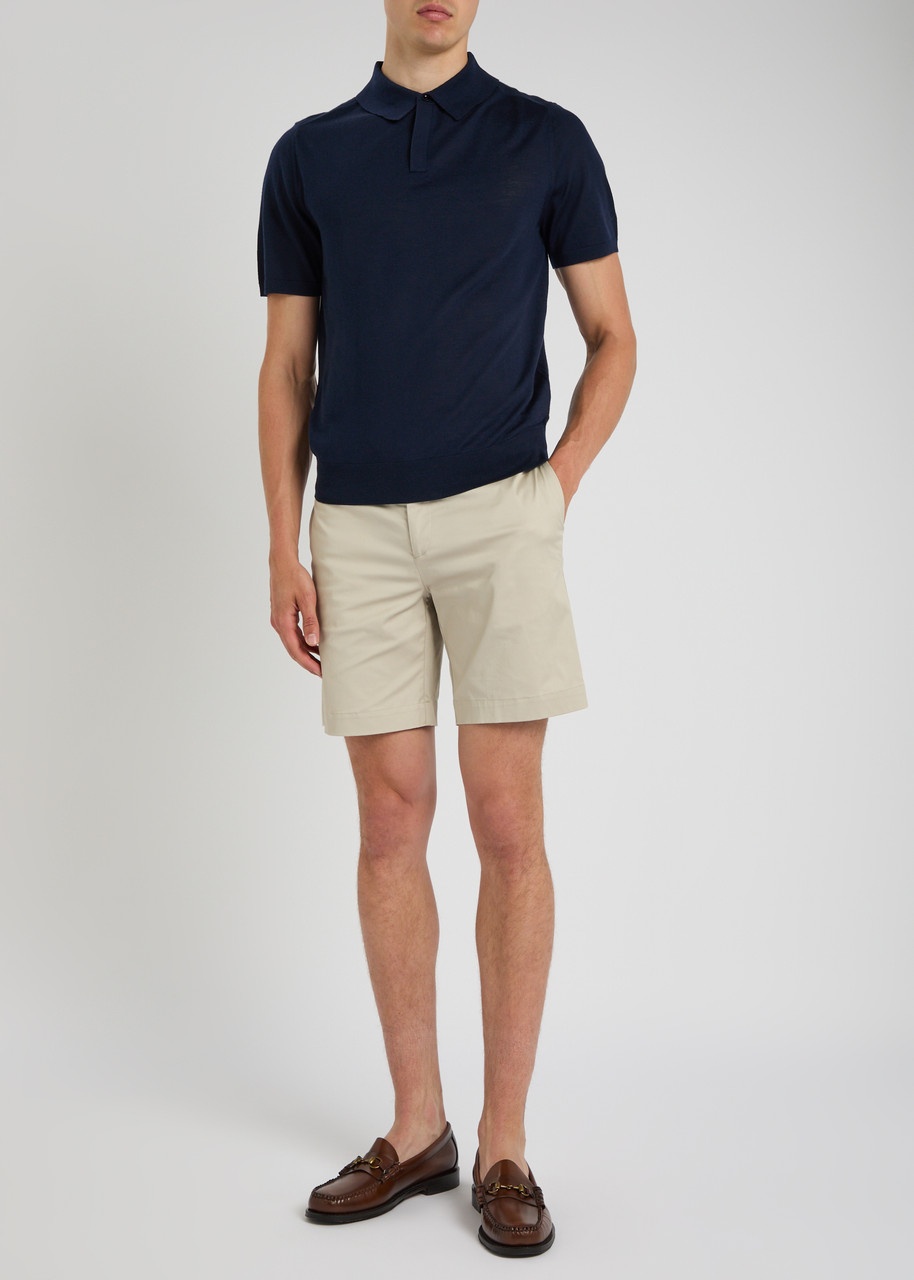Paul Smith Logo-embroidered Fine-knit Polo Shirt - 4