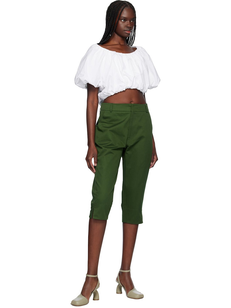 RENAISSANCE RENAISSANCE White Amelia Cotton Top outlook