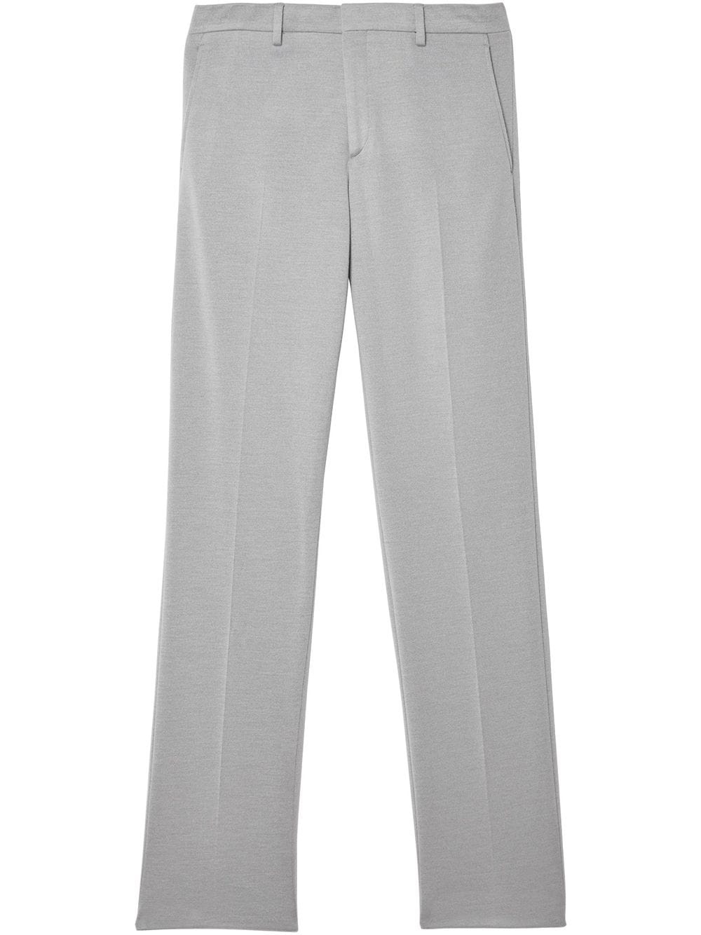 jersey-knit tailored trousers - 1