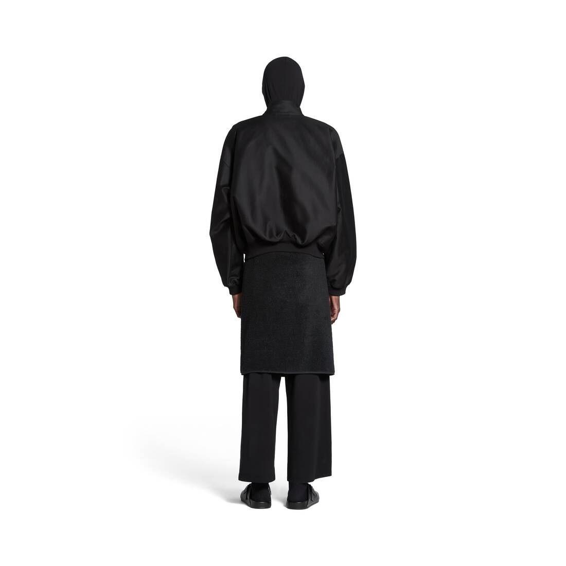 Men's Harrington Jacket in Black - 4