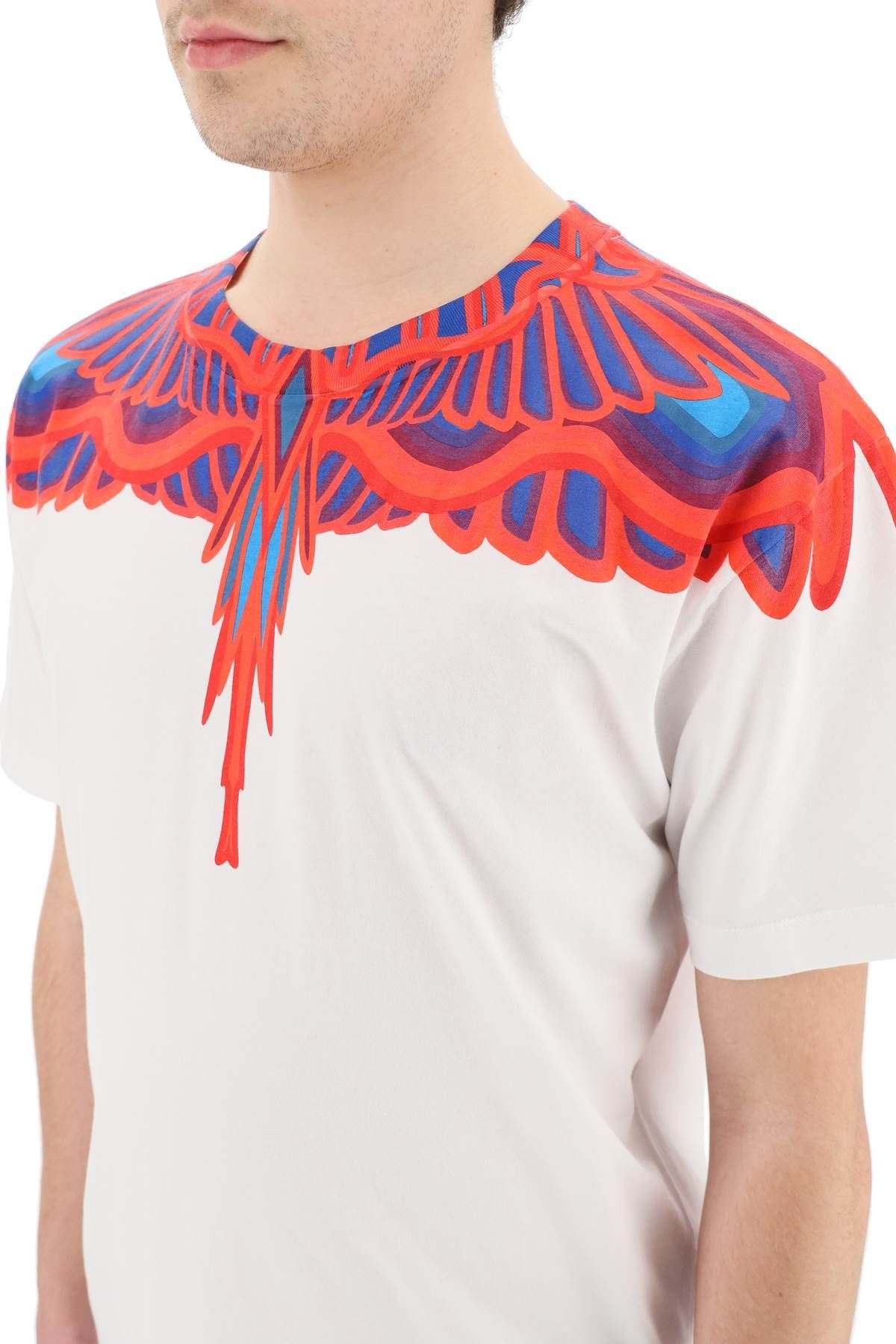 CURVED WINGS PRINT T-SHIRT - 5