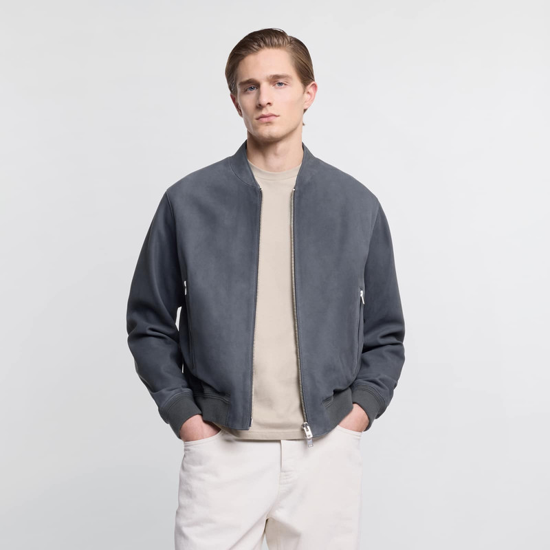 Bomber jacket in nubuck 4