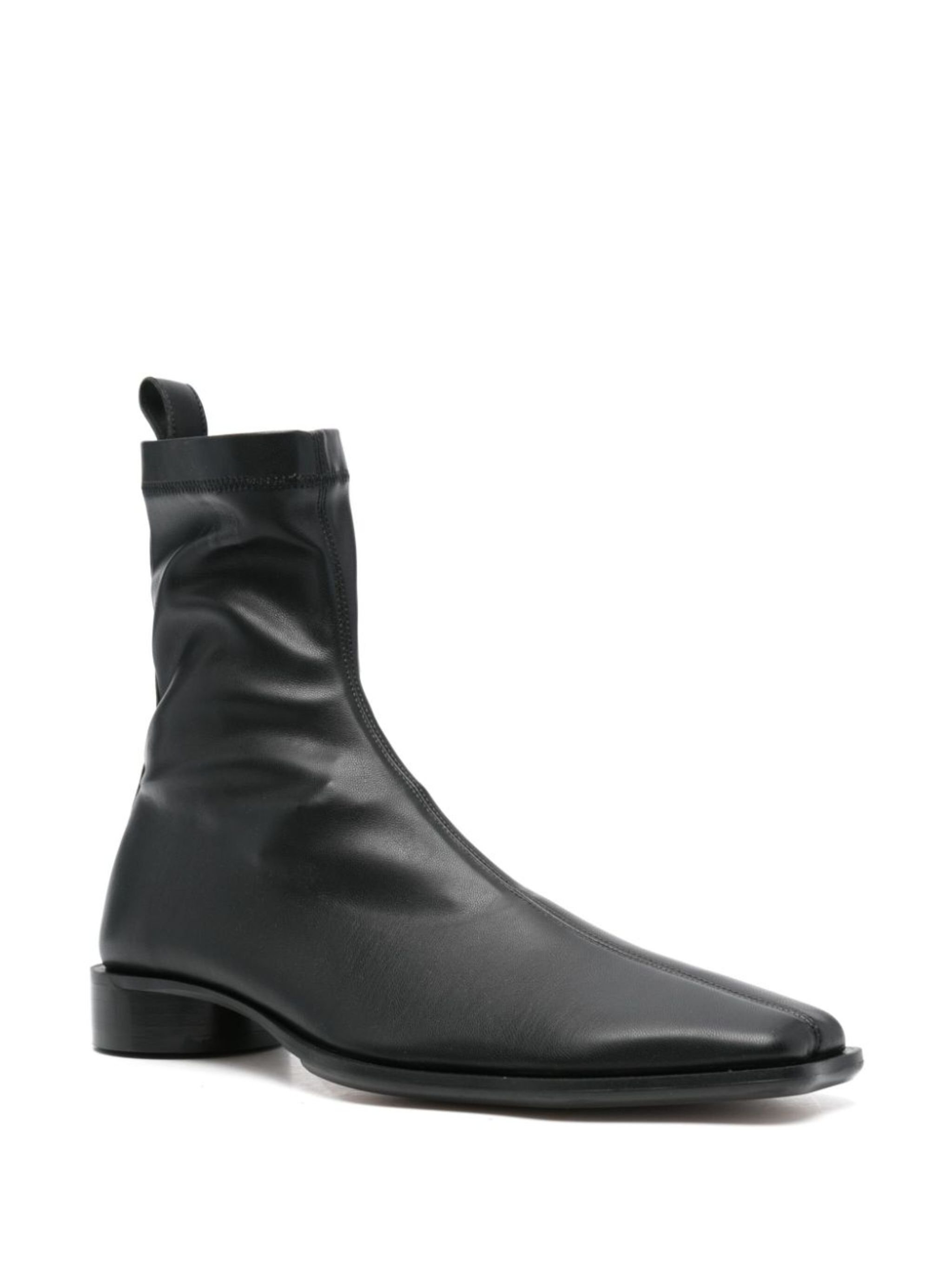 leather boots - 2