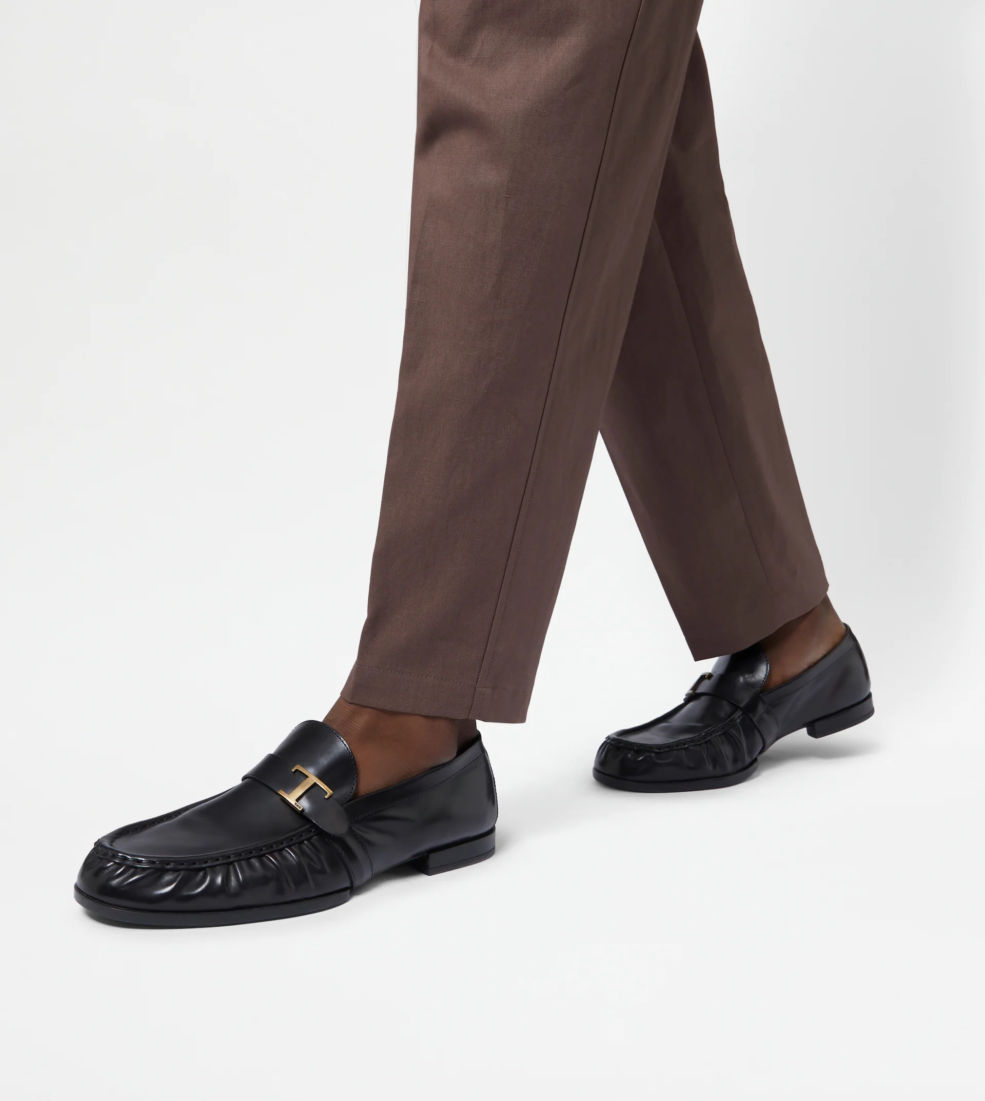 TIMELESS LOAFERS IN LEATHER - BLACK - 2