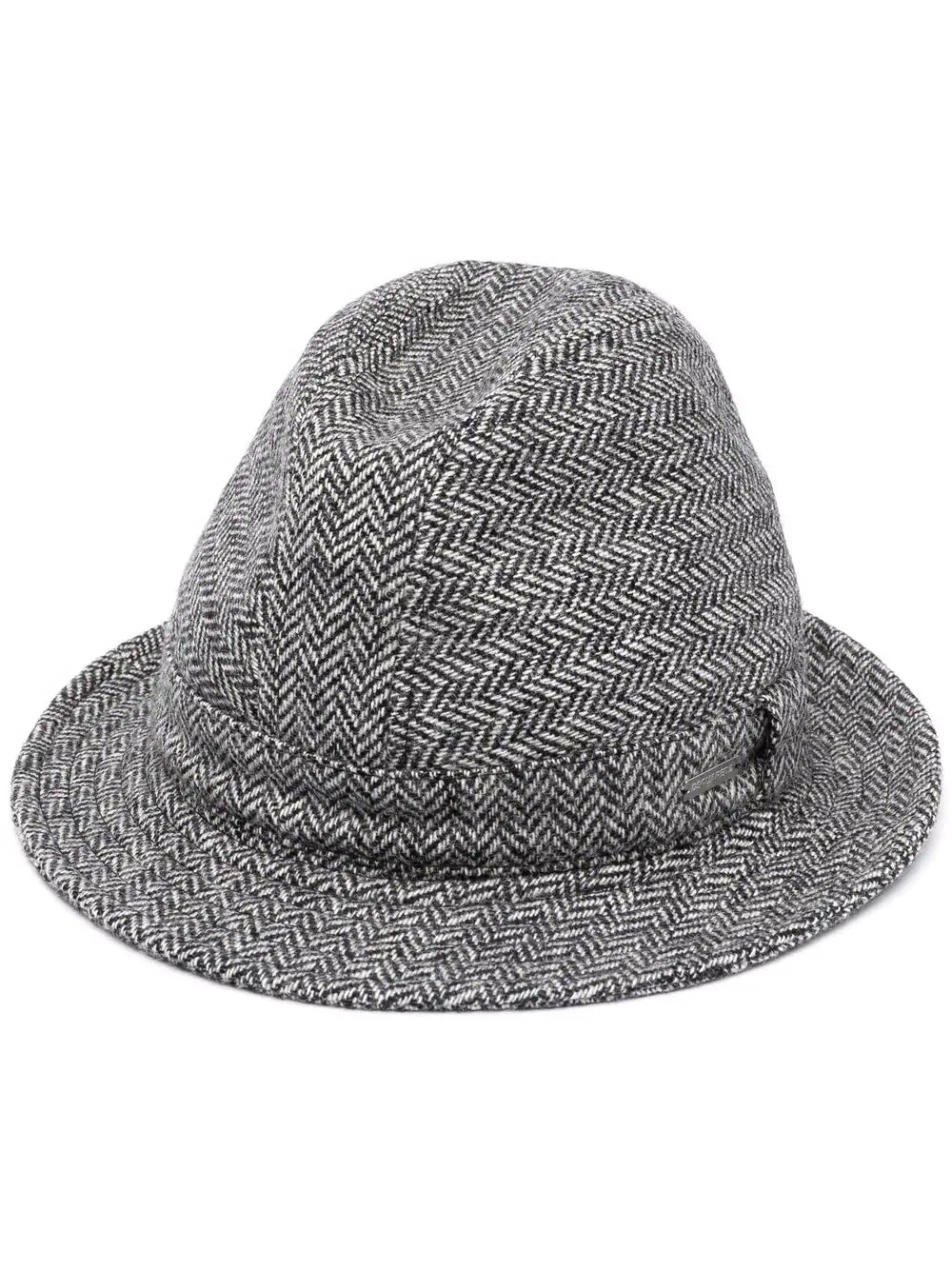 zig-zag wool trilby - 1