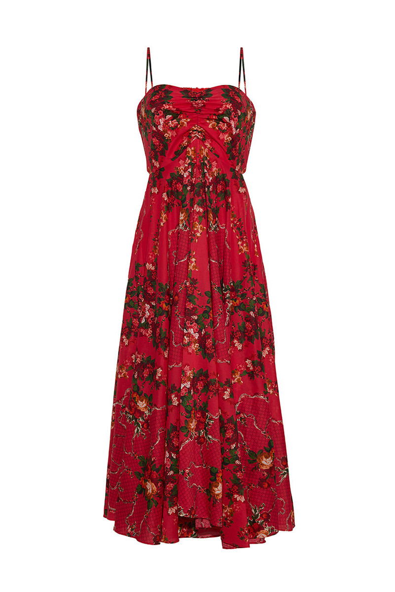 Sunray Dress Printed Charm, Sunlit Swirl 1