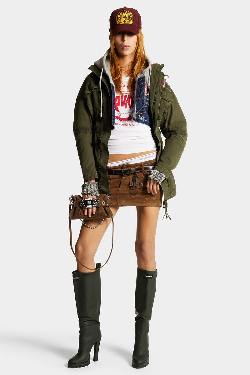 HUNTING CARGO MINI SKIRT - 5