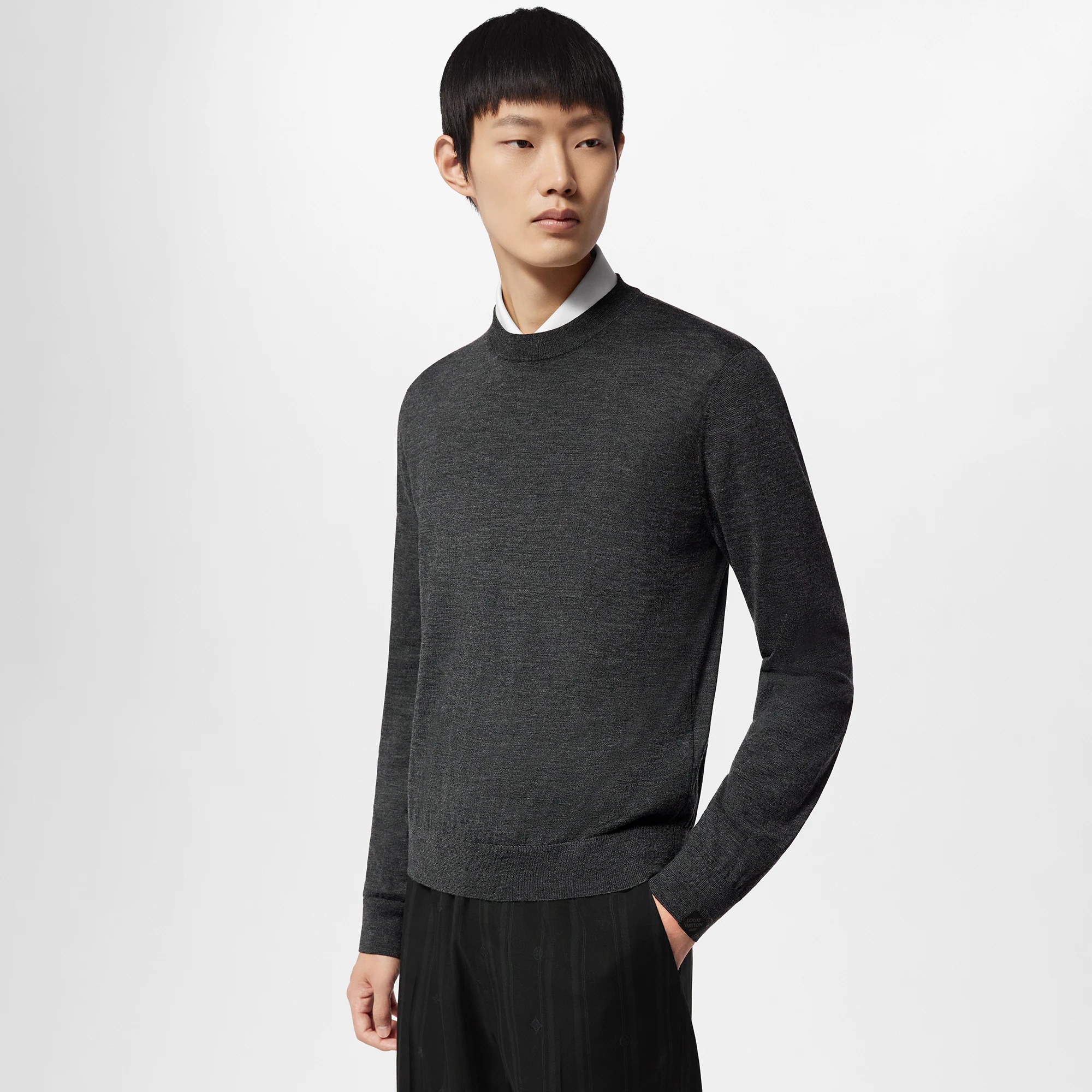 Silk And Cashmere Blend Crewneck - 4